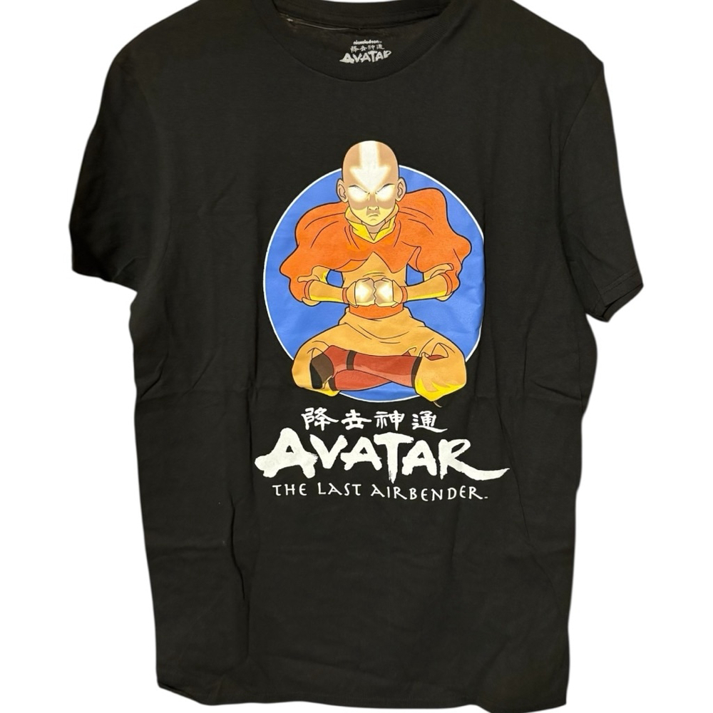 Avatar The Last Airbender Black Orange Tee M